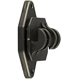 Zareba HDCL100 Heavy-Duty Wood Post Claw Insulator, Black