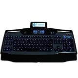 Logitech G15 USB Gaming Backlit English/Italian Keyboard w/LCD Game Panel & 2 USB 2.0 Ports (Black)