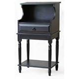 Accent Desk - With One Drawer - Vintage Black (Vintage Black) (42
