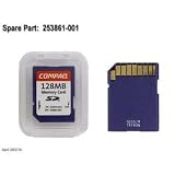 Compaq Genuine 128MB SD (Secure Digital) Rom Card Ipaq H3800 H3900 H1900 H4000 H5400 Series Pocket PC - Refurbished - 253861-001