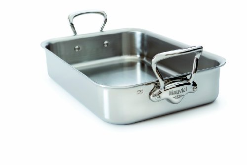 Mauviel 5217 40 Roasting Stainless Handle