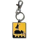 FLCL Naota Silhouette PVC Key Chain