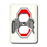 Ohio State University - Ohio State University logo - Light Switch Covers - 2 plug outlet cover