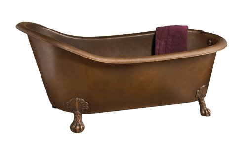Barclay 72 Copper Slipper Tub