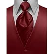 Tuxedo Vest - Apple Satin Vest with Laguna Beach Tie