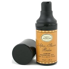After Shave Balm - Lemon Essential Oil by The Art Of Shaving - AFTERSHAVE BALM 4 oz for Men
