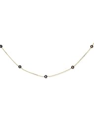 14K Peacock Freshwater Cultured Pearl Necklace