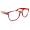 Red Clear Lens Stones