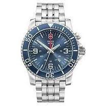 Victorinox Swiss Army Men's 24834 Maverick II Alarm Blue Bezel Watch