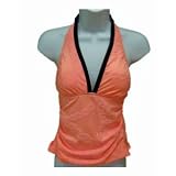 Nautica Shirred Tankini Top Halter
