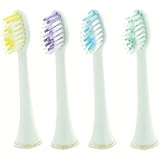 Crystal Care Professional Sonic Toothbrush Heads - White