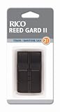 Rico Reed Gard II, Tenor/Baritone Sax, 2-pack, Black