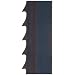 Starrett Duratec PH Band Saw Blade, Carbon, Hook Tooth, Raker Set, Positive Rake, Positive Rake