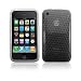 BadBoyz Premium Black Hybrid HYDRO-GEL Skin / Case / Shell for the Apple iPhone 3G / 3GS Mobile Phone+ FREE SCREEN PROTECTOR