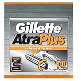 Gillette Atra Plus Lubra Strip Cataridge - 10 ea