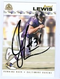 Jamal Lewis autographed Football Card (Baltimore Ravens)