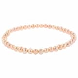 Genuine Freshwater Cultured Pink Pearl 5mm Stretch Bracelet