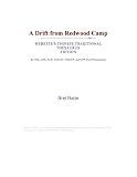 A Drift from Redwood Camp (Webster's Chinese Traditional Thesaurus Edition)