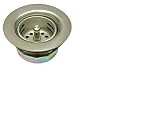 Elements of Design E461 Stainless Steel Duo Strainer for Bar Sink, Brushed Nickel