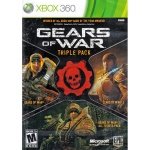 New Microsoft Xbox 360 Gears War Triple Pack Join Marcus Fenix Delta Squad Third Person Shooter