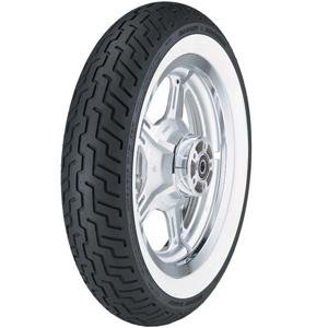 see more Dunlop D402 Harley-Davidson Whitewall Front Tire - --/Black