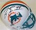 Jason Taylor Autographed/Hand Signed Miami Dolphins Football Mini Helmet
