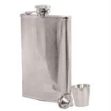 6 oz. Stainless Steel Flask with Funnel & Cup