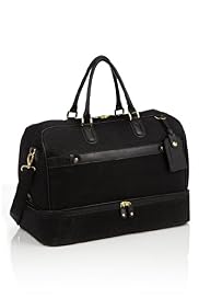 Flocked Suede Gladstone Holdall