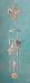 HIS LOVE WILL CARRY YOU WIND CHIME Jesus Spiritual NEW