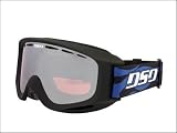 DSO PEAK Snow Goggles - Matte Black Frame/Silver Flash Rose Lens