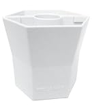BRELLA VASE® - 5 inch - Opaque - Cottage White - Patio Umbrella Vase