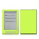 Solid State Lime Design Protective Decal Skin Sticker for Amazon Kindle DX E-Book Reader