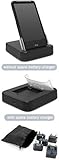 BoxWave HTC Inspire 4G Desktop Cradle International Kit (Black, With Spare Battery Charger)