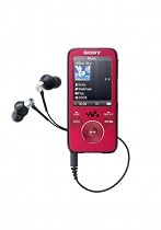 Sony Walkman NWZ-S639FR 16GB Drag & Drop MP4 Video Player with FM Tuner - Red