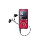 Sony Walkman NWZ-S639FR 16GB Drag & Drop MP4 Video Player with FM Tuner - Red