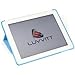 Luvvitt® DOLCE Slim-fit Smart Cover Companion / Compatible TPU Case (BACK COVER only) for iPad 4 & iPad 3 & iPad 2 - Transparent Blue