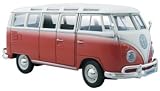Review MAISTO - REBEL TOYS LTD 31956 red and white / Volkswagen Van