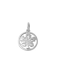 Sterling Silver Tree of Life Pendant Fashion Wholesale Charm Pure 925 New 15mm with 1.4mm Box Chain