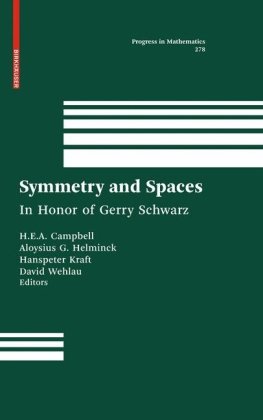 Symmetry and Spaces: In Honor of Gerry Schwarz (Progress in Mathematics)