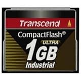 Transcend TS1GCF100I 1GB Industrial Compact Flash Card
