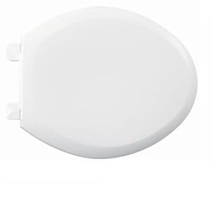 American Standard 5321.110.020 EverClean Elongated Toilet Seat with Slow Close Snap-Off Hinges, White