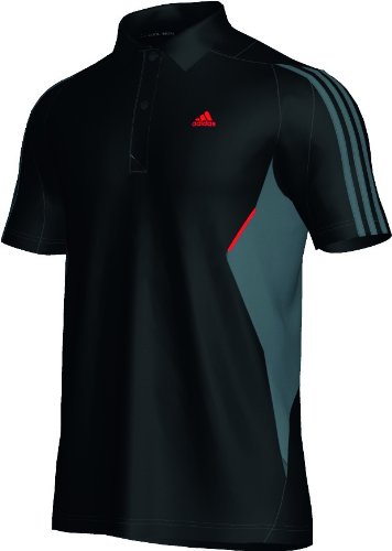 Adidas Herren Polo Shirt REF, black/lead/infrared, XXL, O03616 Preisvergleich