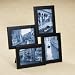 The Original LIRA ebony-black photo sculpture by Umbra