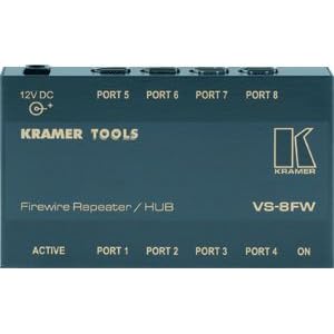 KRAMER VS-8FW 8 PORT FIREWIRE HUB 