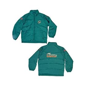 Miami Dolphins Adult Down Jacket by Reebok