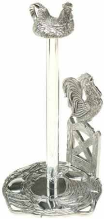 Arthur Court Rooster Paper Towel Holder Arthur Court Rooster Paper Towel Holder
