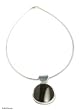Obsidian choker, 'Black Mirror' Obsidian choker, 'Black Mirror'