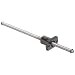 THK Steel Rolled Ball Screw Assembly, Screw Shaft: