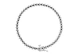 Black Diamond Bracelet : 14K White Gold - 2.00 CT Diamonds