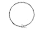 Black Diamond Bracelet : 14K White Gold - 2.00 CT Diamonds